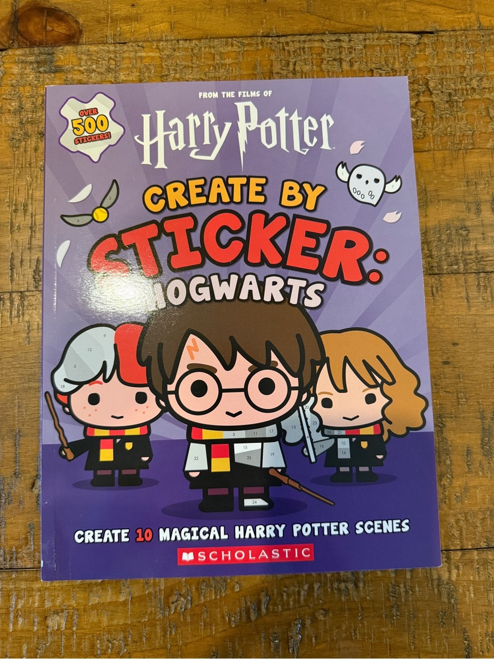 Harry Potter Magical Scenes with Stickers Book